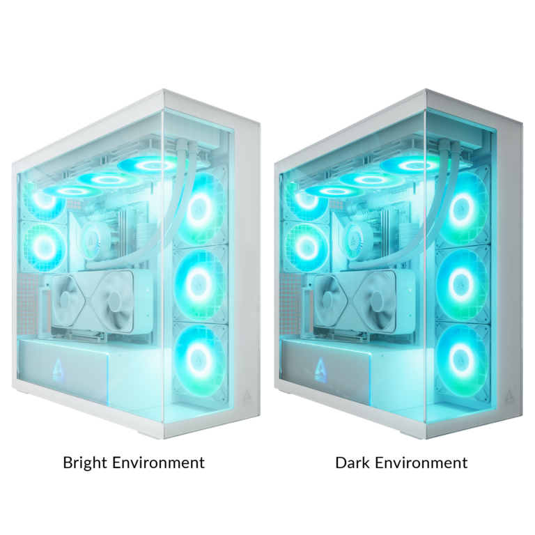 Arctic Xtender VG White Desktop Cabinet