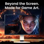BenQ MOBIUZ EX271UZ 27” 4K UHD 4th Gen QD-OLED 240Hz Gaming Monitor| 0.03ms GtG|HDMI 2.0, DP 1.4|USB-C(90W)|99% DCI-P3|AMD FreeSync Premium Pro|KVM|Game Art Mode|Height,Swivel, Tilt Adjustable(White) - Image 2