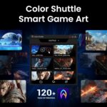 BenQ MOBIUZ EX271UZ 27” 4K UHD 4th Gen QD-OLED 240Hz Gaming Monitor| 0.03ms GtG|HDMI 2.0, DP 1.4|USB-C(90W)|99% DCI-P3|AMD FreeSync Premium Pro|KVM|Game Art Mode|Height,Swivel, Tilt Adjustable(White) - Image 9