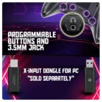 Cosmic Byte Stratos Xenon All in One PS4/iOS/Android/PC Wireless Programmable Gamepad, Magnetic Accurate Triggers, Upgraded Hall Effect Joysticks (Black) - Image 5