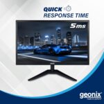 GEONIX 24 Inch PC Monitor | TFT | Full HD 1920 x 1080 Pixels | Display Output VGA & HDMI | with LED Back Light Technology |3 Years Warranty - Image 9