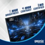 GEONIX 24 Inch PC Monitor | TFT | Full HD 1920 x 1080 Pixels | Display Output VGA & HDMI | with LED Back Light Technology |3 Years Warranty - Image 8
