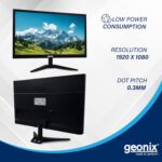 GEONIX 24 Inch PC Monitor | TFT | Full HD 1920 x 1080 Pixels | Display Output VGA & HDMI | with LED Back Light Technology |3 Years Warranty - Image 6