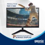 GEONIX 24 Inch PC Monitor | TFT | Full HD 1920 x 1080 Pixels | Display Output VGA & HDMI | with LED Back Light Technology |3 Years Warranty - Image 5