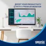 GEONIX 24 Inch PC Monitor | TFT | Full HD 1920 x 1080 Pixels | Display Output VGA & HDMI | with LED Back Light Technology |3 Years Warranty - Image 4