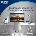 GEONIX PC Monitor (47 cm/18.5 Inch) | Resolution 1366 x 768 | Display Output-VGA & HDMI | LED Display | Power Consumption 21W (Max) | 3 Years Warranty - Image 6