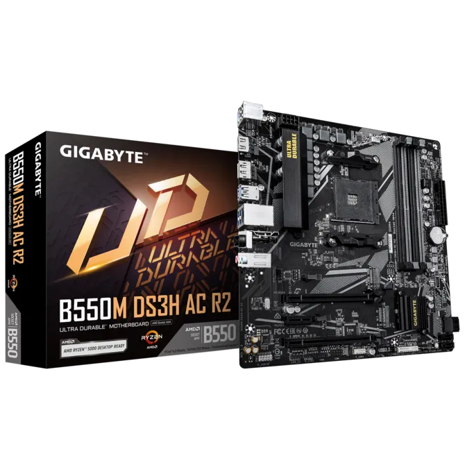 Gigabyte B550M DS3H AC R2 Motherboard