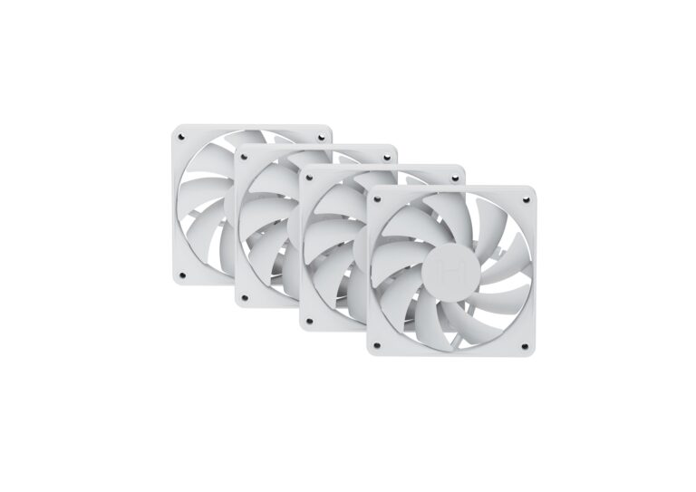 HYTE FA12 4 Pack White Snow Case Fans