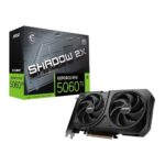 MSI 5060TI 8GB Shadow 2X Graphics Card GDDR7