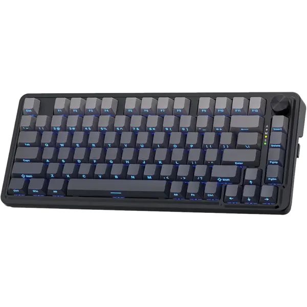 Redragon Ucal Pro K673 Pro - 75% Wired + 2.4Ghz + BT Mechanical Keyboard (Concrete Jungle)