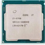 Core i7 9th Generation 9700 3.0 GHz Upto 4.70 GHz LGA 1151 Socket 8 Cores 8 Threads 12MB Smart Cache Desktop Processor (NO BOX, NO FAN).