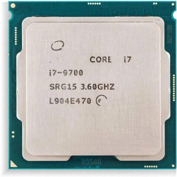 Core i7 9th Generation 9700 3.0 GHz Upto 4.70 GHz LGA 1151 Socket 8 Cores 8 Threads 12MB Smart Cache Desktop Processor (NO BOX, NO FAN).
