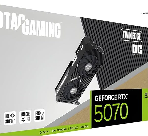 Zotac Gaming GeForce RTX 5070 Twin Edge OC 12GB GDDR7 | Avika Retails