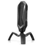Cosmic Byte Odyssey USB Gaming Cardioid Condensor Microphone with RGB Effects and Touch Button (Black/Silver) - Image 4