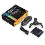 Cosmic Byte Odyssey USB Gaming Cardioid Condensor Microphone with RGB Effects and Touch Button (Black/Silver) - Image 2