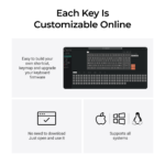Keychron C1 Pro 8K QMK Wired Custom Mechanical Keyboard C1PX-M1 - Image 10