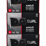 ASUS DUAL AMD RADEON RX 9050 8GB OC PCIe 5.0 DDR6 GRAPHIC CARD