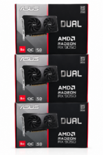 ASUS DUAL AMD RADEON RX 9050 8GB OC PCIe 5.0 DDR6 GRAPHIC CARD