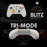 Cosmic Byte Blitz Tri-Mode Controller for PC, TMR Joystick, HE Triggers, 1000Hz Polling, Software & Charging Dock Support, Upgraded Model - Image 2