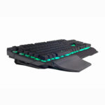 Cosmic Byte CB-GK-17 Galactic Wired Gaming Keyboard with Aluminium Body, 7 Color RGB Backlit with Effects, Anti-Ghosting (Black) (BOX DAMAGE) - Image 5