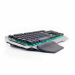 Cosmic Byte CB-GK-06 Galactic Wired Gaming Keyboard with Aluminium Body, 7 Color RGB Backlit with Effects, Anti-Ghosting (Black/Silver) (BOX DAMAGE ONLY) - Image 8