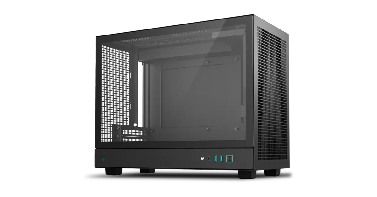 DeepCool CH160 Plus Black Cabinet