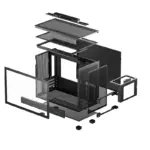 Deeepcool CH160 Plus Black - Image 5