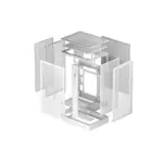 DeepCool CH270 DIGITAL Micro-ATX Mini Tower Cabinet White - Image 3