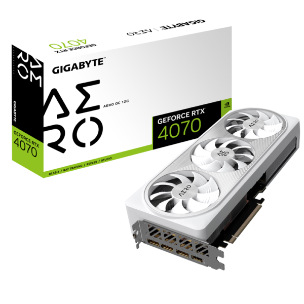 Gigabyte RTX 4070 AERO OC 12GB GDDR6X Graphics Card