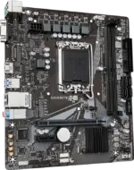 Gigabyte H610M H V2 Motherboard with 4+1+1 Hybrid Phases Digital VRM Design, PCIe 4.0* Design, Gen3 x4 M.2, Anti-Sulfur Resistor, Smart Fan 6 - Image 4