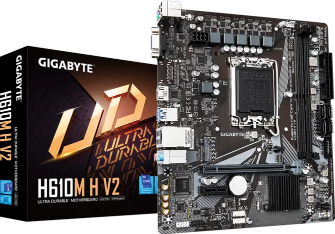 Gigabyte H610M H V2 Motherboard