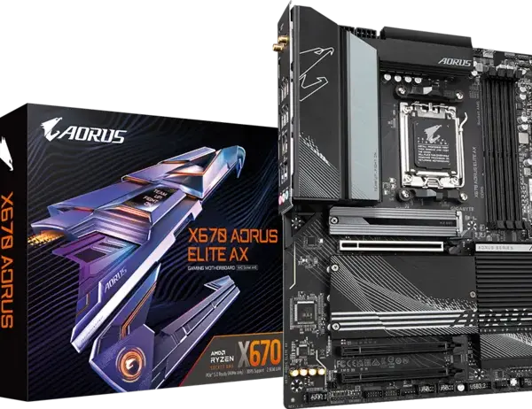 Gigabyte X670 Aorus Elite AX Motherboard
