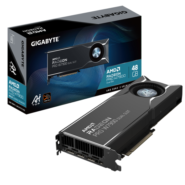 Radeon PRO W7900 Dual Slot AI TOP 48G 01