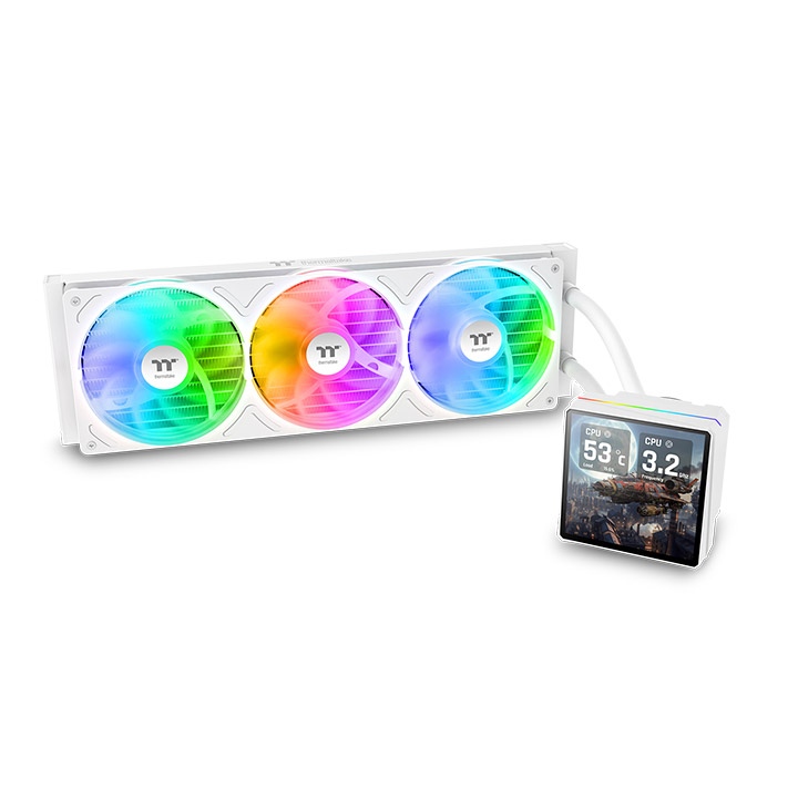 Thermaltake TH360 V3 White Ultra ARGB Liquid Cooler