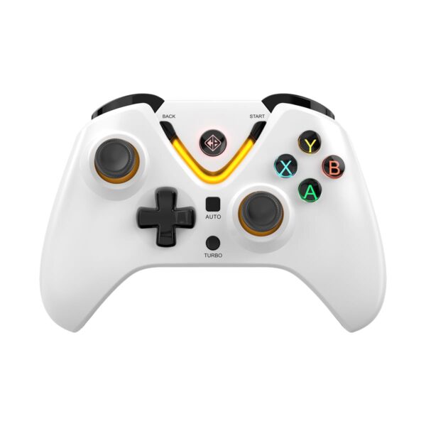 Cosmic Byte Ares Tri-Mode Controller – Wireless / Bluetooth / Wired with Hall Effect Joystick White