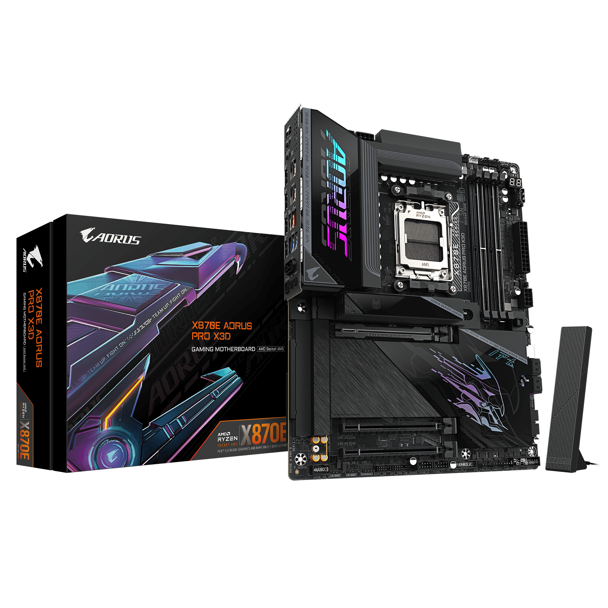 X870E AORUS PRO X3D_01 X870E AORUS PRO X3D Motherboard