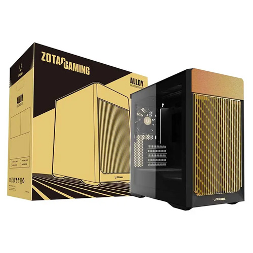 ZOTAC Gaming Alloy Black Computer Case ZOTAC Gaming Alloy Black Computer Case