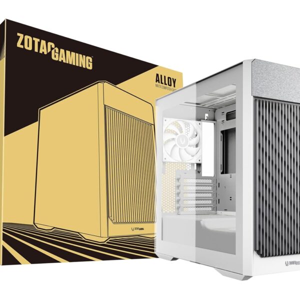 ZOTAC Gaming Alloy White Computer Case