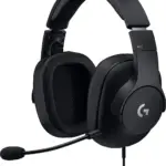 Logitech G Pro Gaming Wired Over Ear Headphones with Mic Black