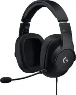 Logitech G Pro Gaming Wired Over Ear Headphones with Mic Black