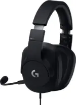 Logitech G Pro Gaming Wired Over Ear Headphones with Mic Black - Image 4