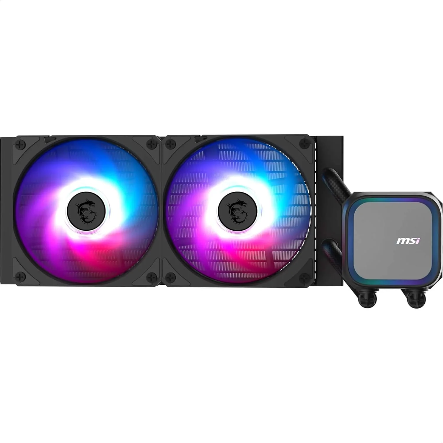 61OcrXmB7BL._SL1500_e67ab4b0-7409-4cc9-af77-69750fa46fdb_1920x MSI MAG Coreliquid A13 240 AIO CPU Liquid Cooler Black - Image 1