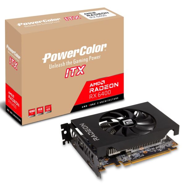 PowerColor AMD Radeon RX 6400 ITX