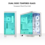 Circle Defender Micro ZX7-BTF White Cabinet - Image 5