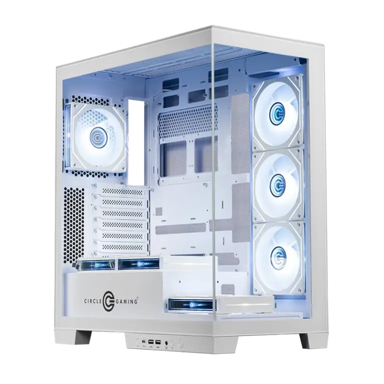 Circle Defender Micro ZX7-BTF White Cabinet