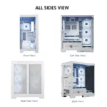 Circle Defender Micro ZX7-BTF White Cabinet - Image 2
