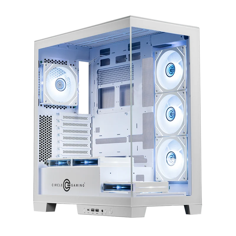 Circle Defender Micro ZX7-BTF White Cabinet