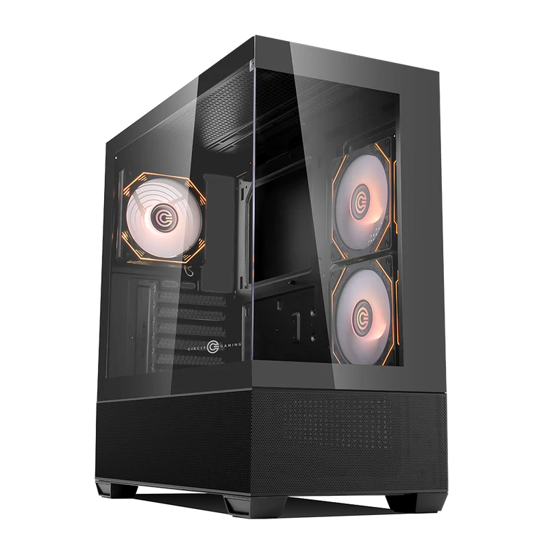 Circle Defender ZX3 Black Mid-Tower Cabinet