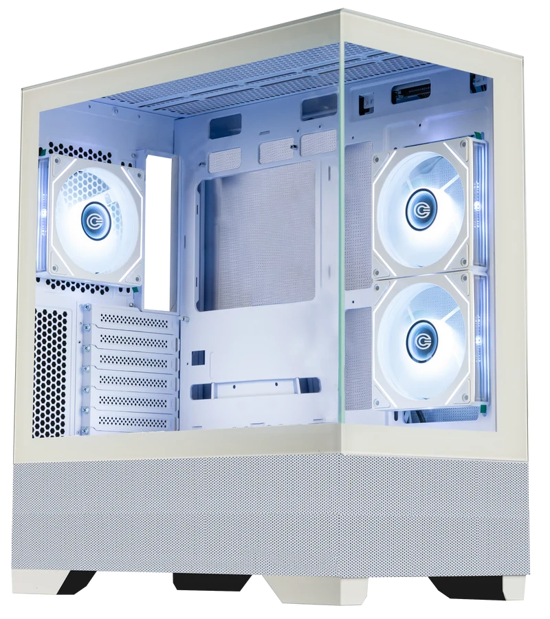 Circle Defender ZX9 White BTF ARGB Cabinet