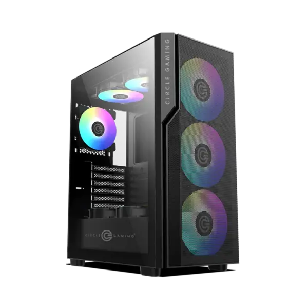 Circle Eliminator X5 Black Mid-Tower Cabinet